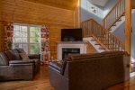 Great Room with Gas Log Fireplace
